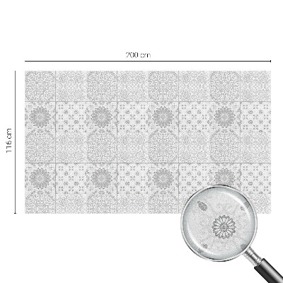 Eleganță clasică Folie opacă geam cu model vitraliu