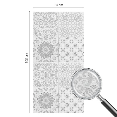 Eleganță clasică Folie opacă geam cu model vitraliu