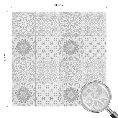 Eleganță clasică Folie opacă geam cu model vitraliu