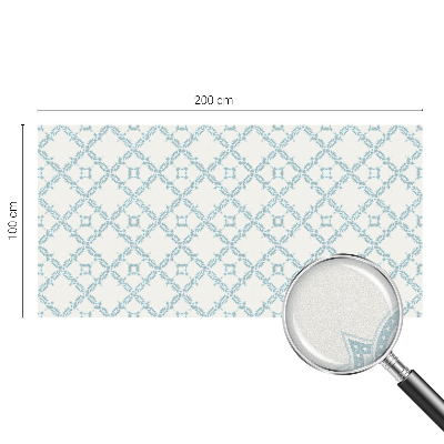 Geometrie albastră Folie geam să nu se vadă din exterior