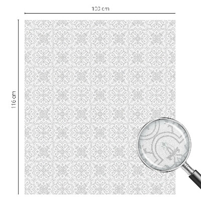 Simetria florală Folie autocolantă geam