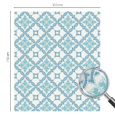 Simetria clasică Folie geam intimitate model vitraliu