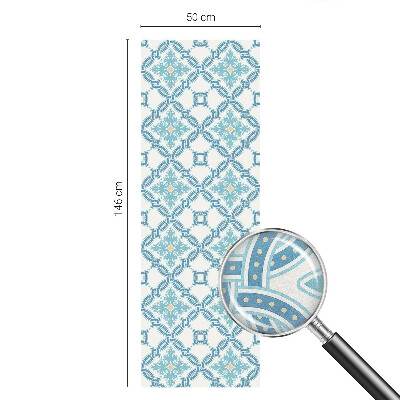 Simetria clasică Folie geam intimitate model vitraliu