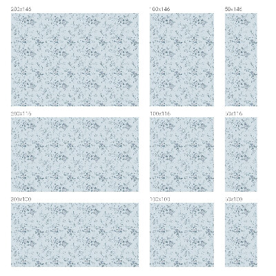 Flori subtile Folie decorativă geam vitraliu