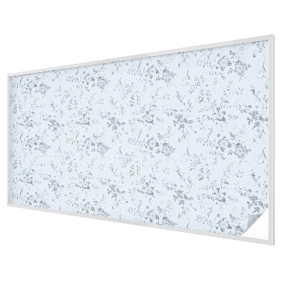 Flori subtile Folie decorativă geam vitraliu