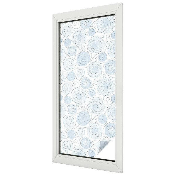 Modele spiralate Folie autocolantă geam