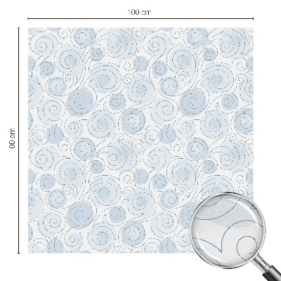 Modele spiralate Folie autocolantă geam