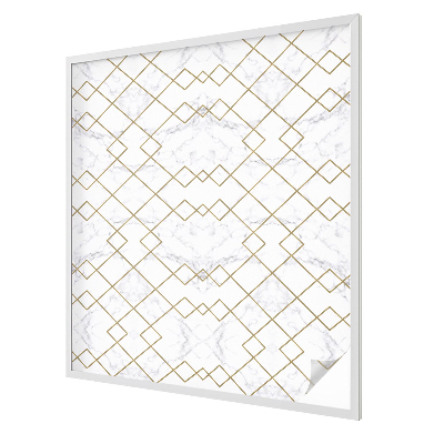 Linii geometrice Folie geam intimitate model vitraliu