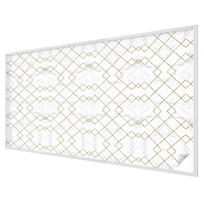 Linii geometrice Folie geam intimitate model vitraliu