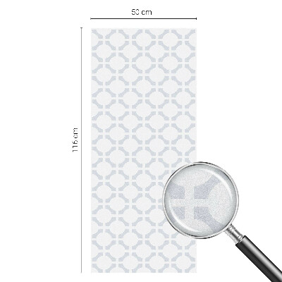 Eleganță geometrică Folie decorativă geam vitraliu