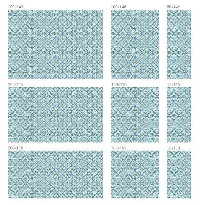 Rozete geometrice Folie geam intimitate model vitraliu