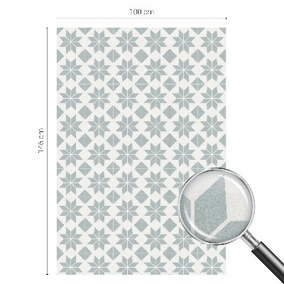 Stele geometrice Folie opacă geam cu model vitraliu