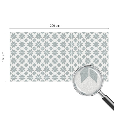 Stele geometrice Folie opacă geam cu model vitraliu