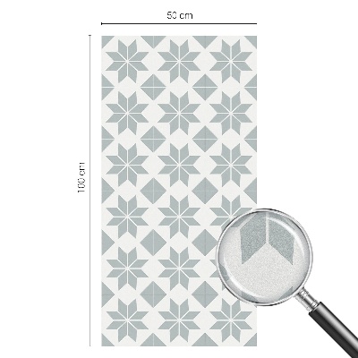 Stele geometrice Folie opacă geam cu model vitraliu