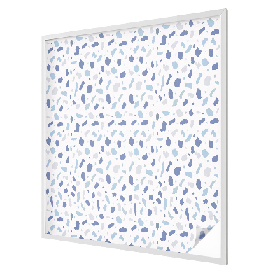 Modele albastre Folie decorativă geam vitraliu