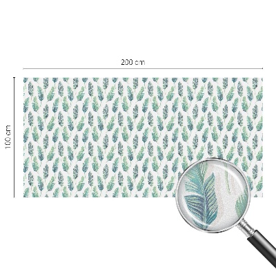 Frunze tropicale Folie geam să nu se vadă din exterior