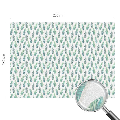 Frunze tropicale Folie geam să nu se vadă din exterior