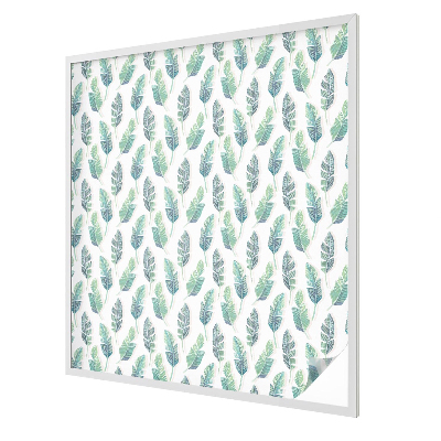 Frunze tropicale Folie geam să nu se vadă din exterior