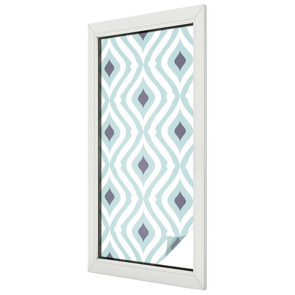 Eleganță modernă Folie decorativă geam vitraliu