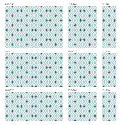 Eleganță modernă Folie decorativă geam vitraliu