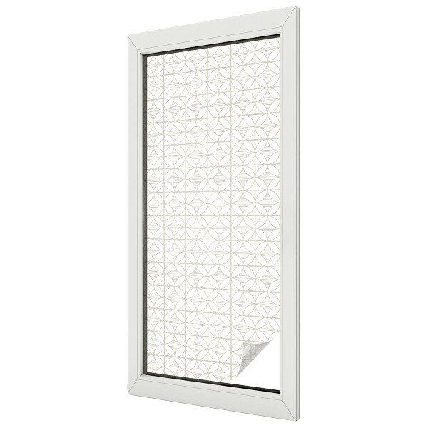 Modele geometrice Folie autocolantă geam