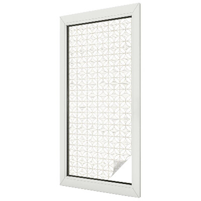 Modele geometrice Folie autocolantă geam