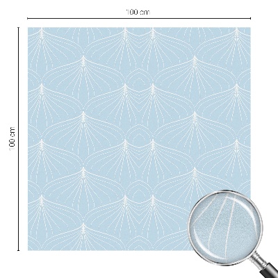 Fanii armonioși Folie geam intimitate model vitraliu