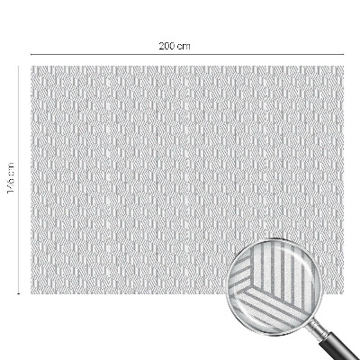 Solide hexagonale Folie autocolantă geam