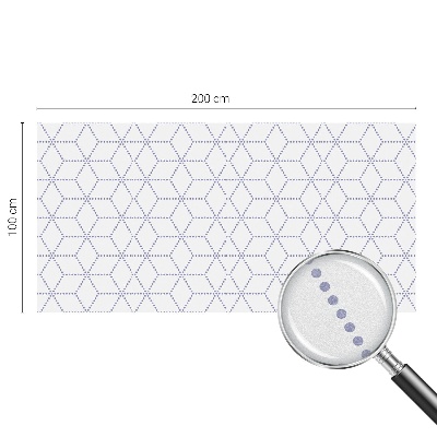 Romburi violet Folie geam intimitate model vitraliu