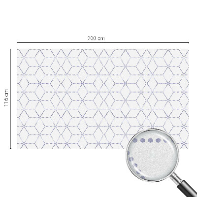 Romburi violet Folie geam intimitate model vitraliu