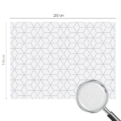 Romburi violet Folie geam intimitate model vitraliu