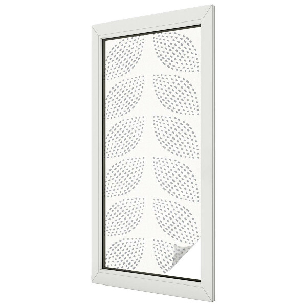 Frunze punctate Folie geam să nu se vadă din exterior