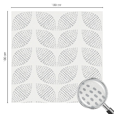 Frunze punctate Folie geam să nu se vadă din exterior