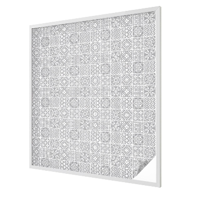 Eleganță geometrică Folie autocolantă geam