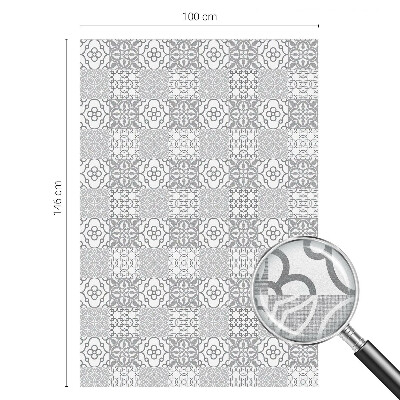 Modele clasice Folie opacă geam cu model vitraliu