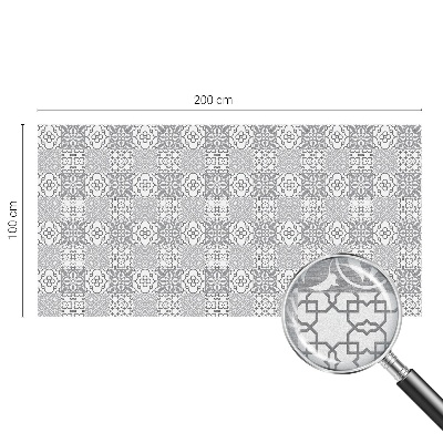 Modele clasice Folie opacă geam cu model vitraliu
