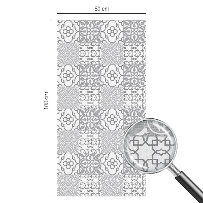 Modele clasice Folie opacă geam cu model vitraliu