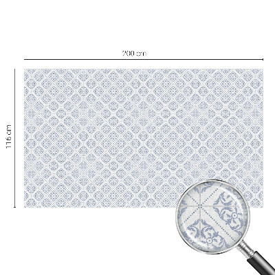 Rozete delicate Folie geam intimitate model vitraliu