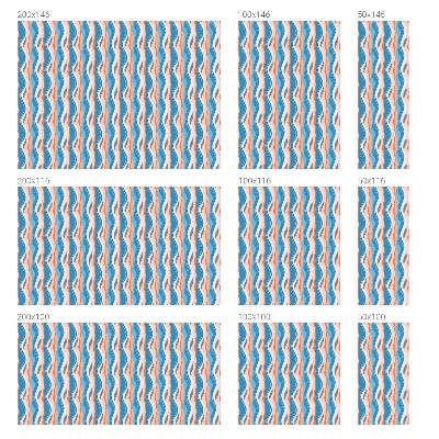 Ritm ondulat Folie opacă geam cu model vitraliu