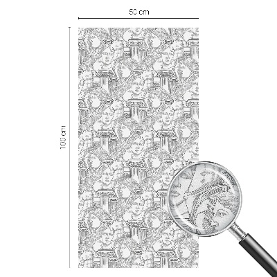 Portrete clasice Folie autocolantă geam