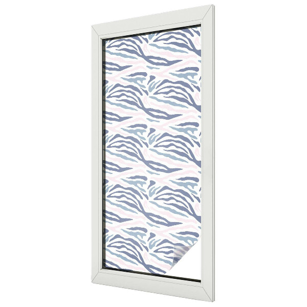 Model zebră Folie geam să nu se vadă din exterior