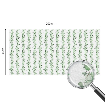 Ghirlande verzi Folie decorativă geam vitraliu