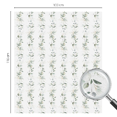 Farmecul plantelor Folie geam intimitate model vitraliu