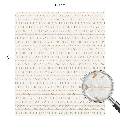 Model de săgeată Folie decorativă geam vitraliu