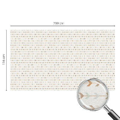 Model de săgeată Folie decorativă geam vitraliu