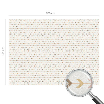 Model de săgeată Folie decorativă geam vitraliu