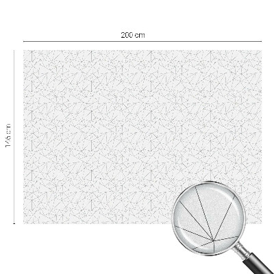 Modele geometrice Folie opacă geam cu model vitraliu