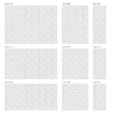 Modele geometrice Folie opacă geam cu model vitraliu