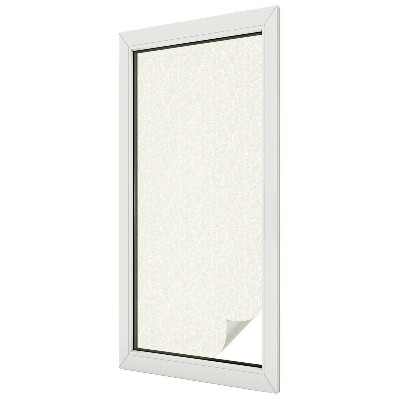 Ornament vegetal Folie opacă geam cu model vitraliu