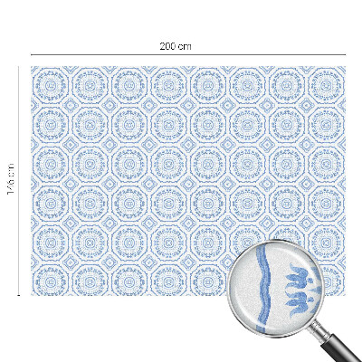 Ornamente florale Folie geam intimitate model vitraliu